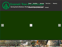Tablet Screenshot of gosnelltree.com